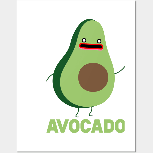 Avocado And Toast Matching Couple Wall Art by SusurrationStudio